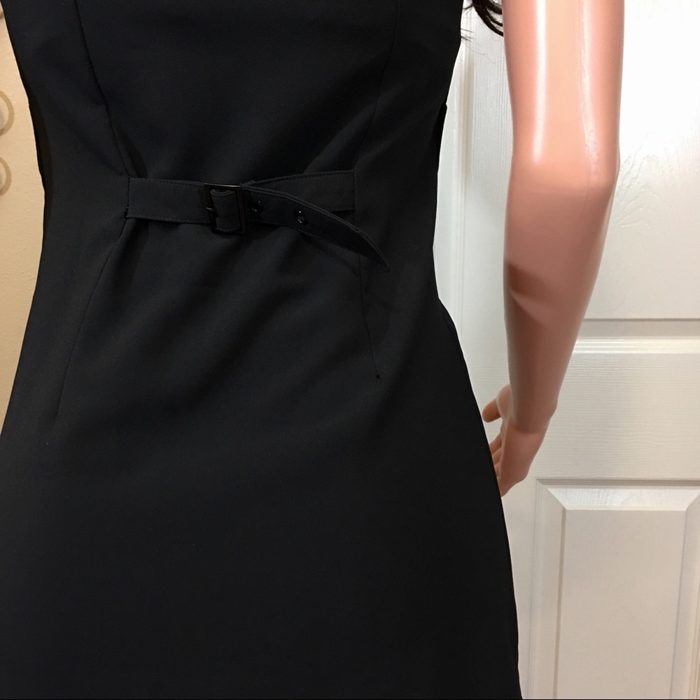 SIZE 2 Cooperative black button front mini dress - Picture 7 of 8